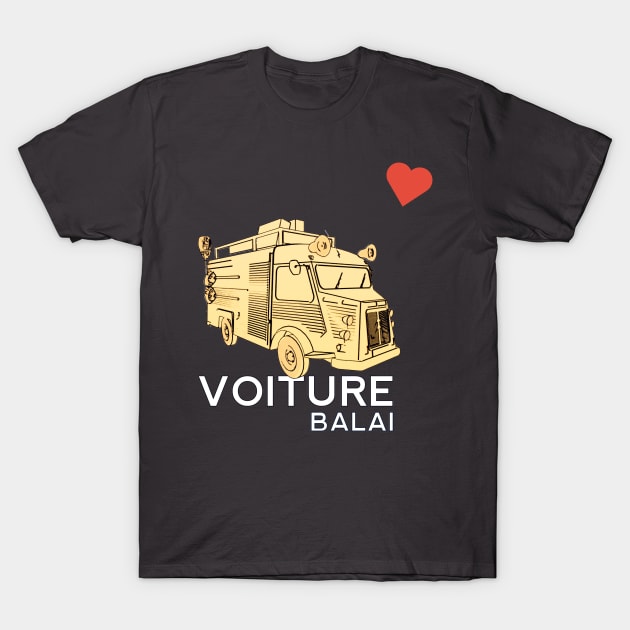 Voiture Balai T-Shirt by Anigroove